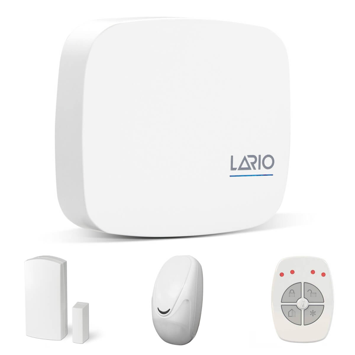 amc-elettronica-kit-915-lario-centrale-wireless AMC KIT 915 LARIO Centrale Antifurto 64 Zone Wireless con Wi-Fi integrato - immagine 1