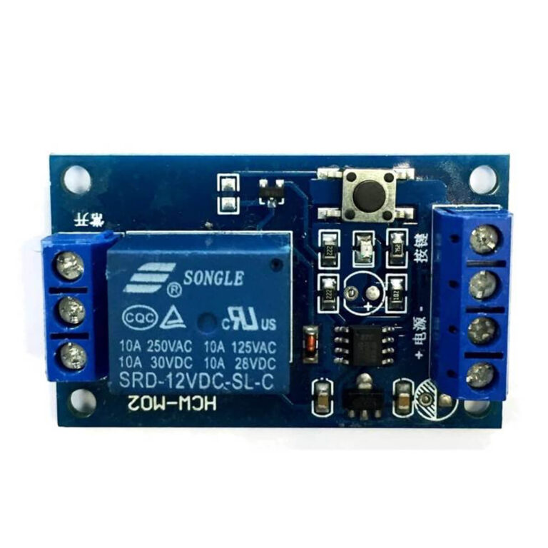 Scheda Relè Bistabile 12V DC 10A 1 Scambio songle scheda rele 12v